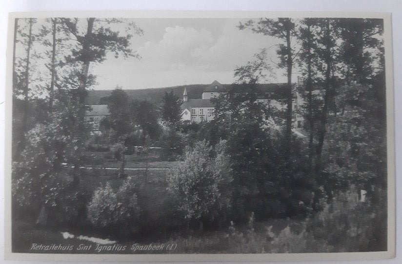AK - Spaubeek - retraitehuis Sint Ingnatius (1937), Verzenden, 1920 tot 1940, Gelopen, Limburg