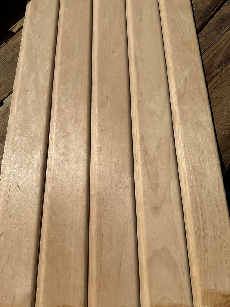 Espenhout Mooi, rustig en knoestvrij, Doe-het-zelf en Verbouw, Hout en Planken, Ophalen, 25 tot 50 mm, Nieuw, Plank