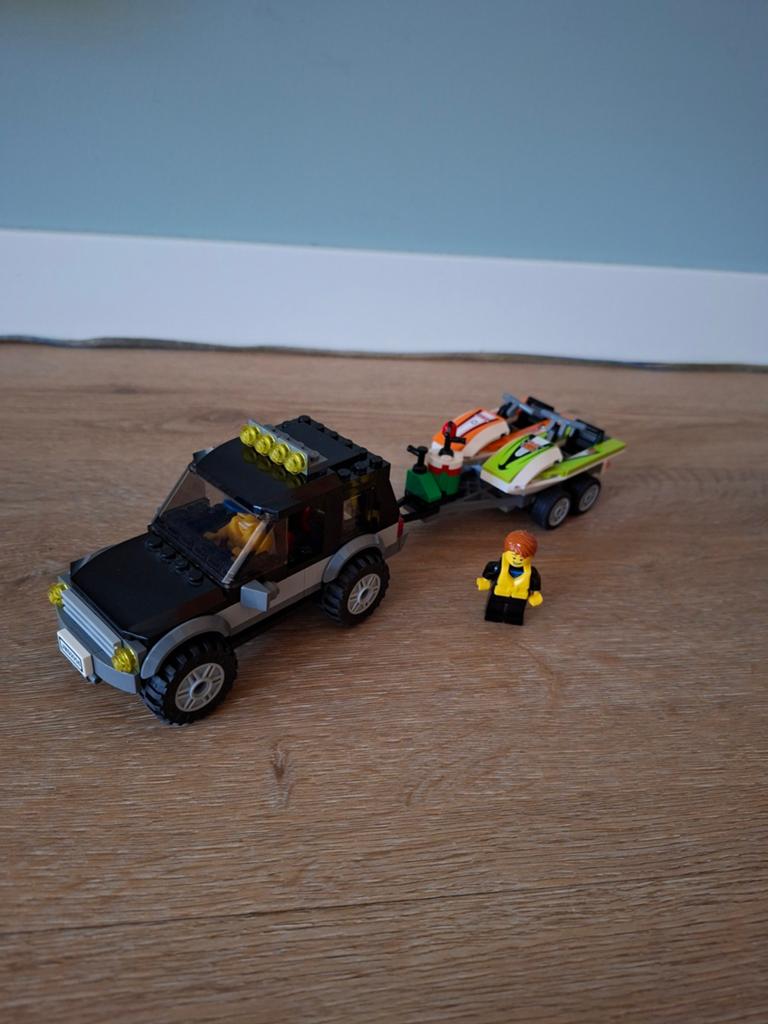 Lego City SUV met waterscooters 60058, City, Lego, Compleet, Ophalen of Verzenden