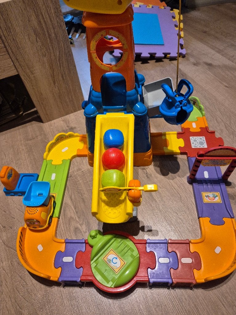 Vtech Toet toet bouwplaats, Ophalen of Verzenden, Zo goed als nieuw, 2 tot 4 jaar