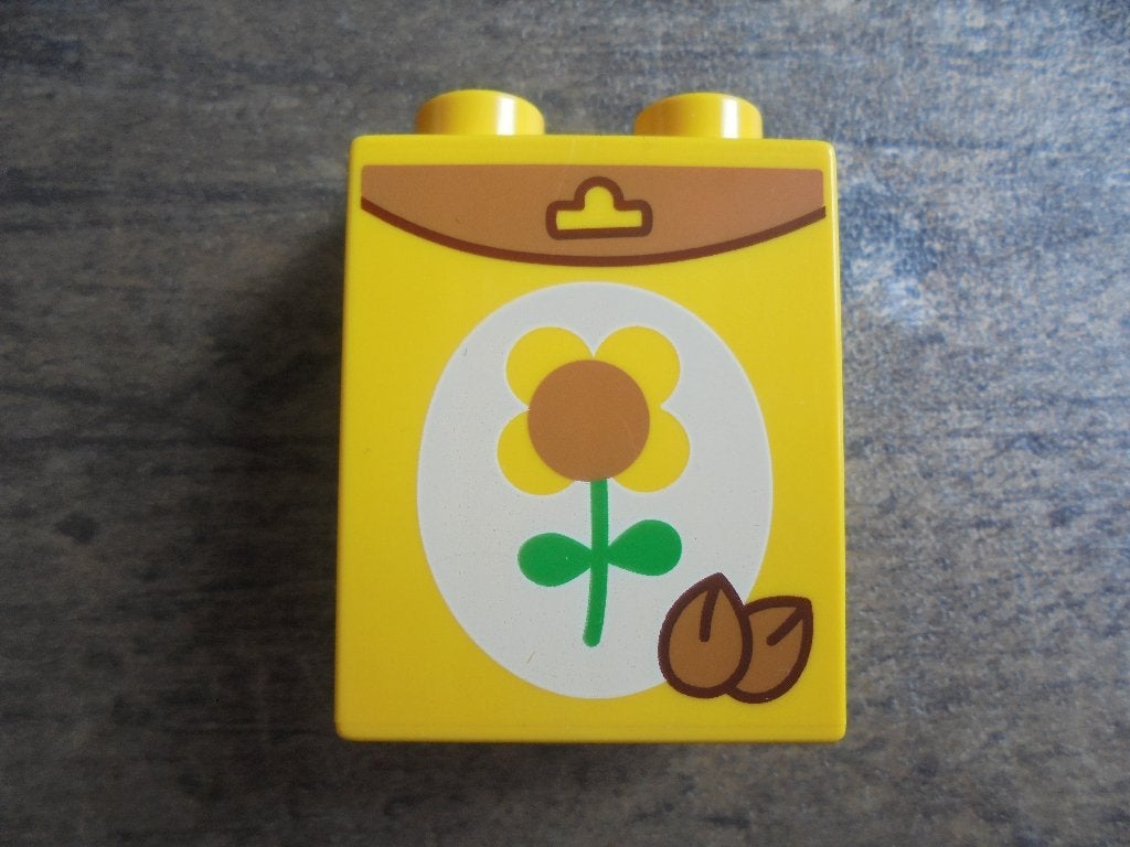 Lego Duplo Brick 1x2x2 (zie foto's), Ophalen of Verzenden, Gebruikt, Losse stenen, Duplo