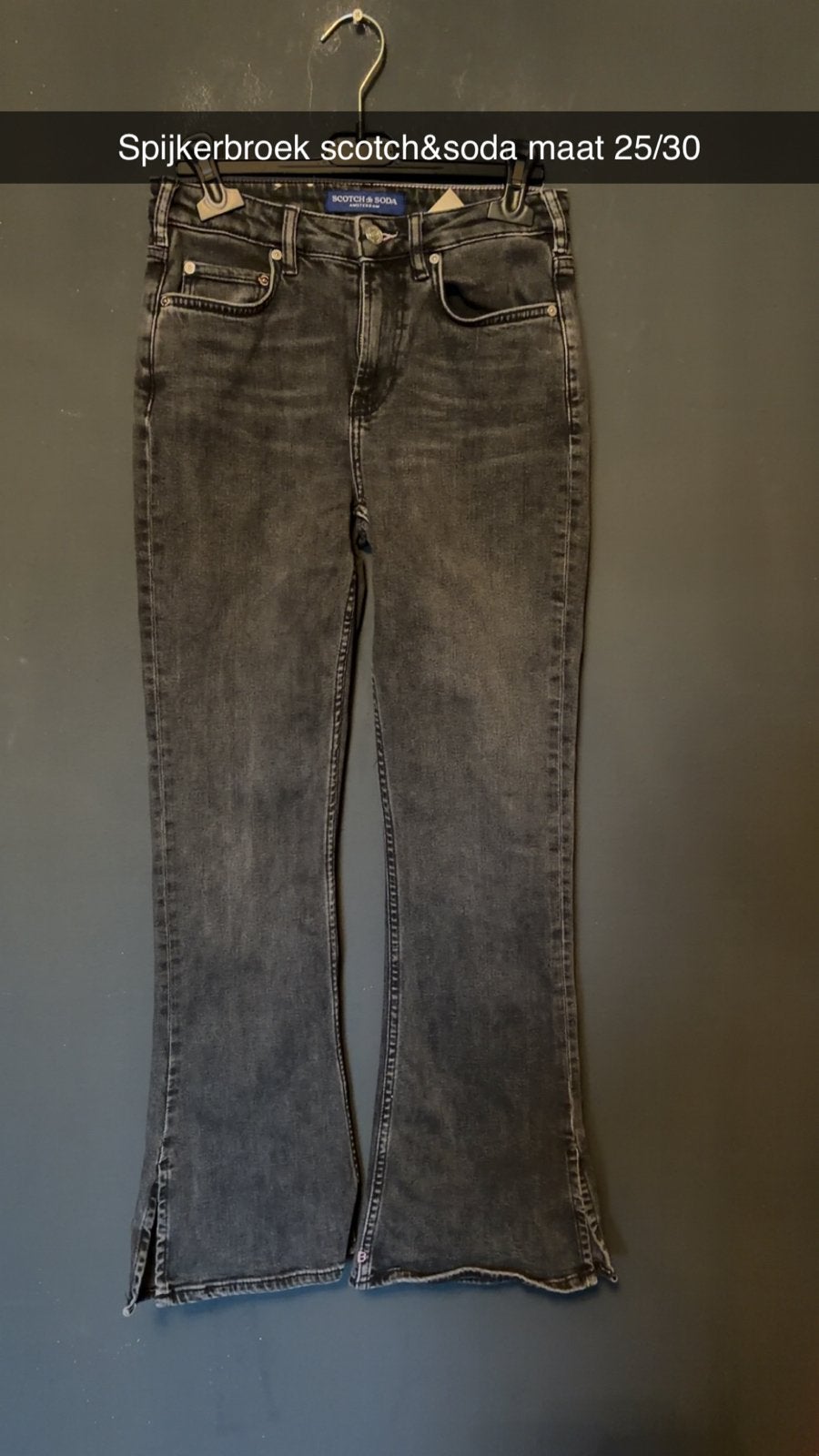 Scotch & Soda Spijkerbroek Maat W25/L30, Ophalen, Zo goed als nieuw, Grijs, W27 (confectie 34) of kleiner