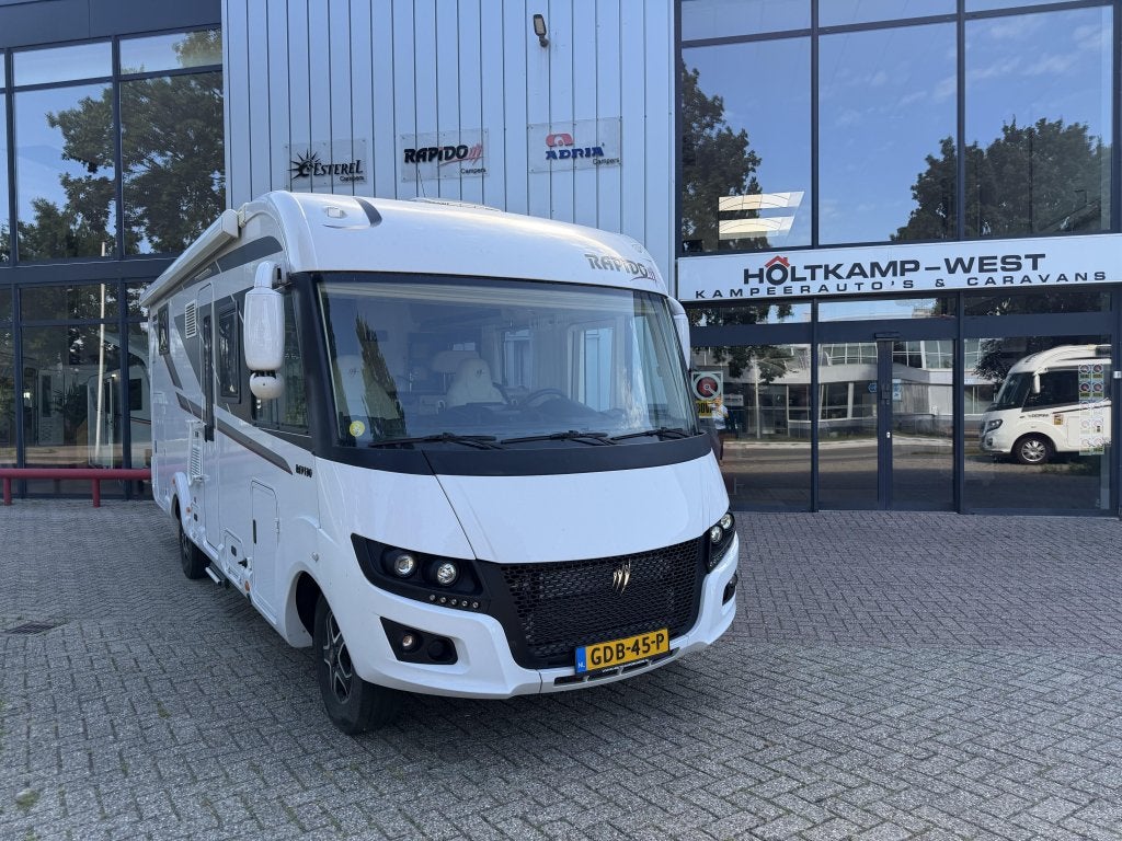 Rapido 8096 DF Zeer compleet uitgevoerd, Caravans en Kamperen, Campers, Fiat, Tot en met 2, Bedrijf, Rapido