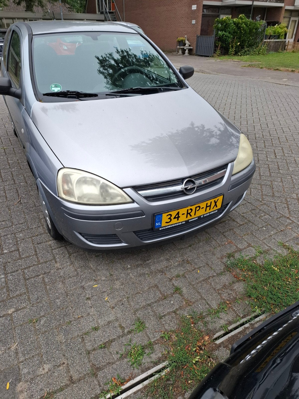 Opel Corsa 1.2 16V Twinport 3D 2005 Grijs, Auto's, Opel, Voorwielaandrijving, 450 kg, 31 €/maand, 4 cilinders