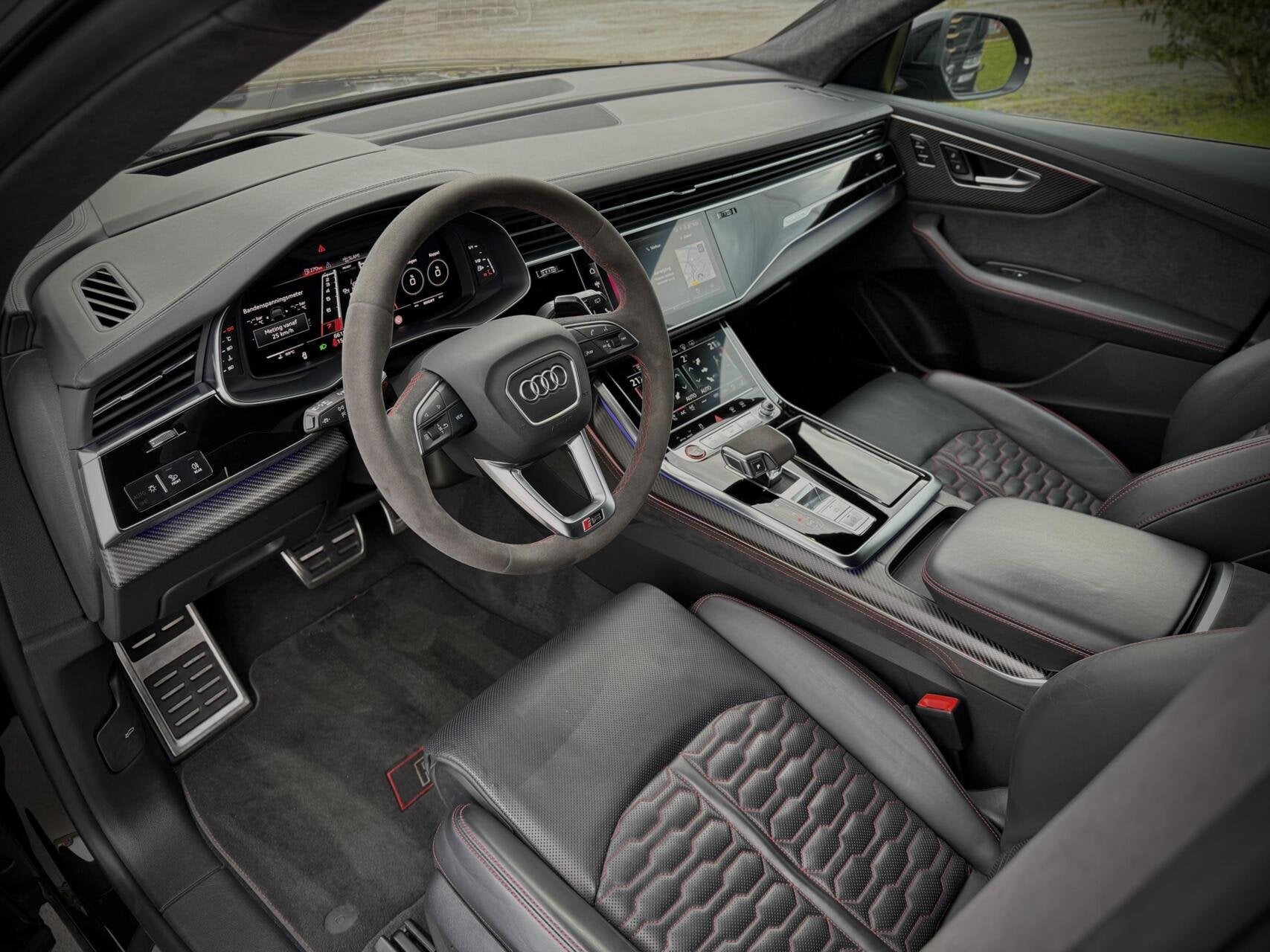 Audi RSQ8 4.0 TFSI Q8 quattro RS Dynamic +|Keramisch|Softclo, Gebruikt, 8 cilinders, 600 pk, Leder