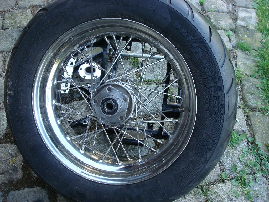 Harley softail evo, Ophalen, Gebruikt