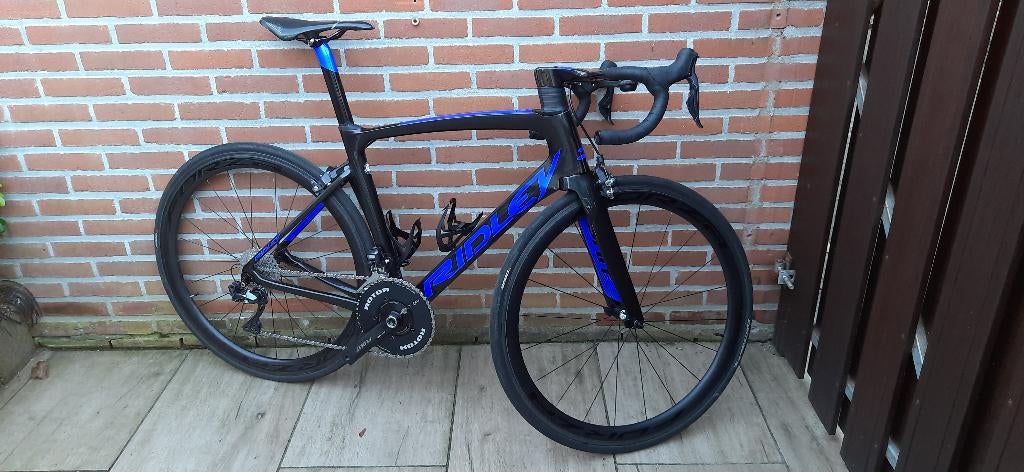 Racefiets Ridley Noah Fast maat S zwart/blauw 2020, 28 inch, Carbon, Heren, 49 tot 53 cm