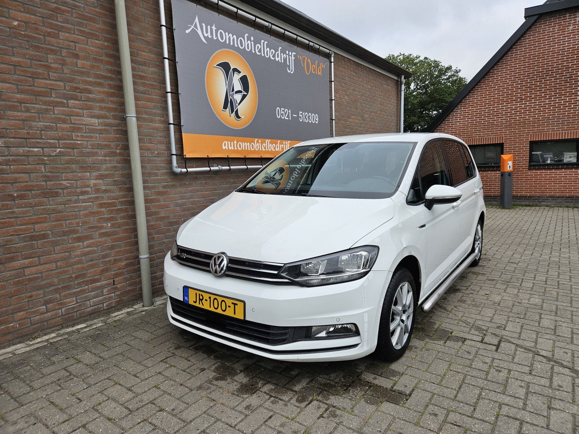 Volkswagen Touran 2.0 TDI SCR Comfortline (bj 2016), Auto's, Volkswagen, Stof, 4 cilinders, 150 pk, Wit