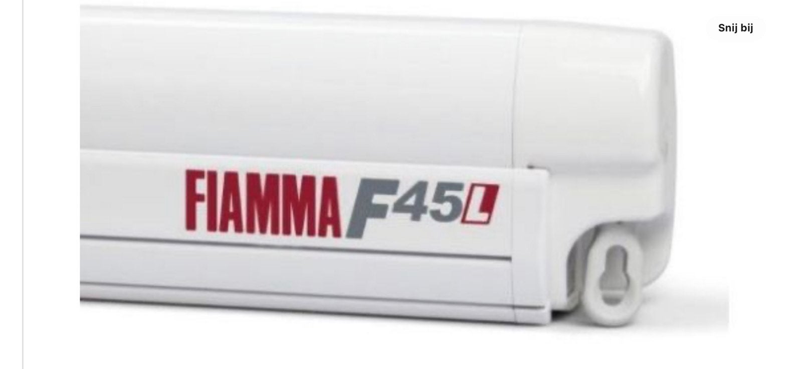 Fiamma f45l polar white royel grey 5.50, Ophalen, Nieuw