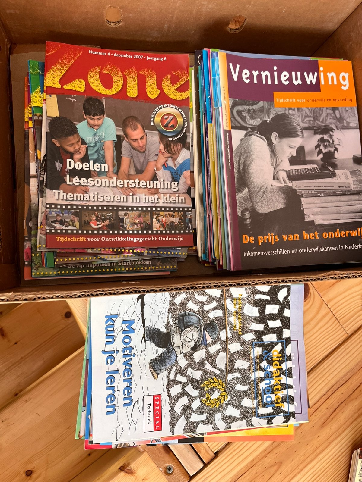 Diverse onderwijs publicaties, Ophalen of Verzenden, Zo goed als nieuw