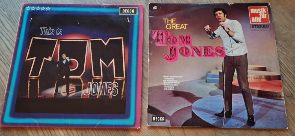 Tom Jones LP's: 'This Is Tom Jones' en 'The Great Tom Jones', Cd's en Dvd's, Vinyl | Pop, Ophalen of Verzenden, 1960 - 1969, Gebruikt