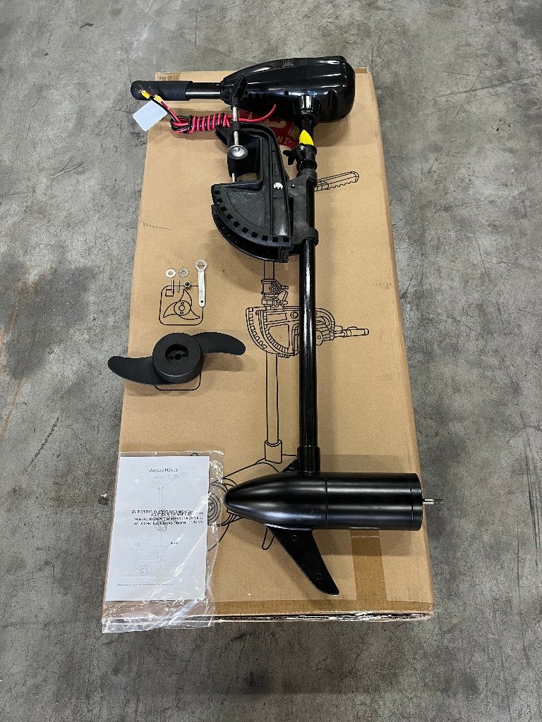 32LBS Elektrische Buitenboordmotor | Nieuw in Doos |, Ophalen, Nieuw, Motor en Techniek, Zeilboot of Motorboot