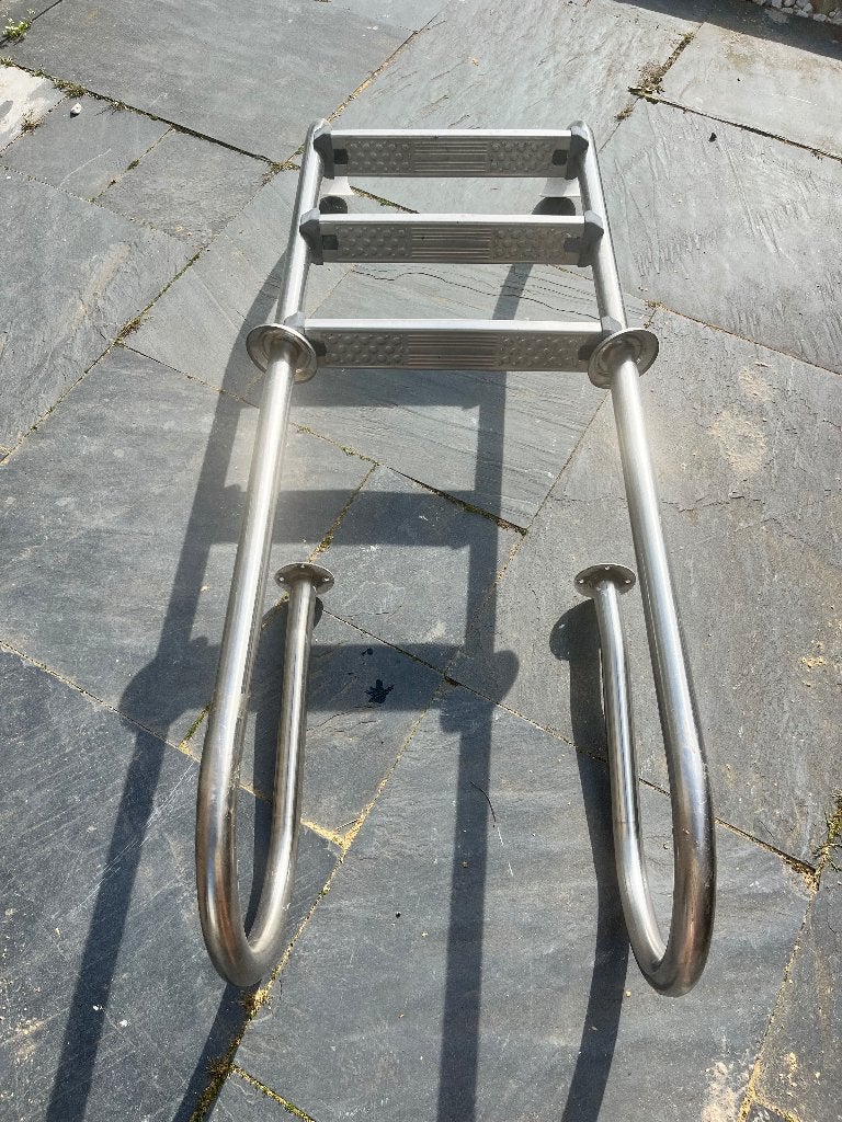 zwembad trap, Tuin en Terras, Ophalen, Gebruikt, Ladder