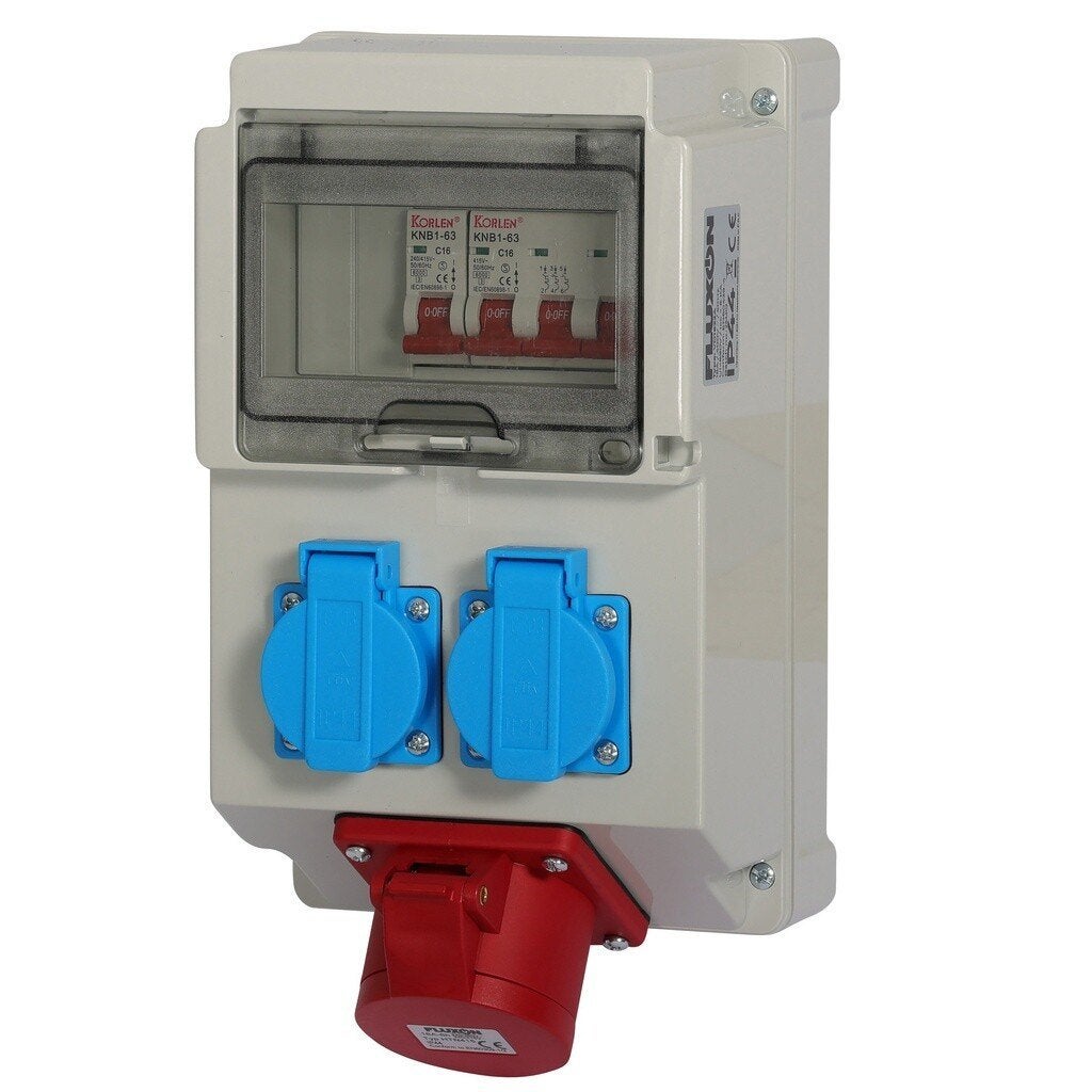 Stroom Verdeelkast 16A 230V / 400V, Verzenden