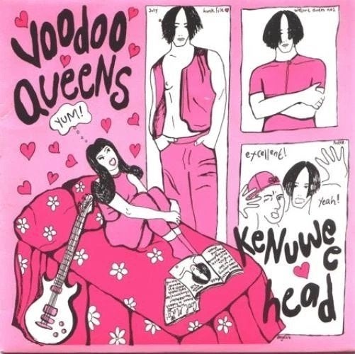 the voodoo queens/kenuwee head-garage/punk/grunge-10 inch vi, Verzenden, Gebruikt, 10 inch, Punk Rock