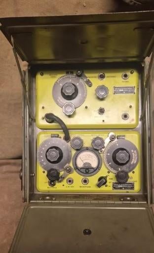 1942 Wireless Set WS48 (lower box is missing), Verzamelen, Ophalen of Verzenden, Landmacht, Engeland, Overige typen