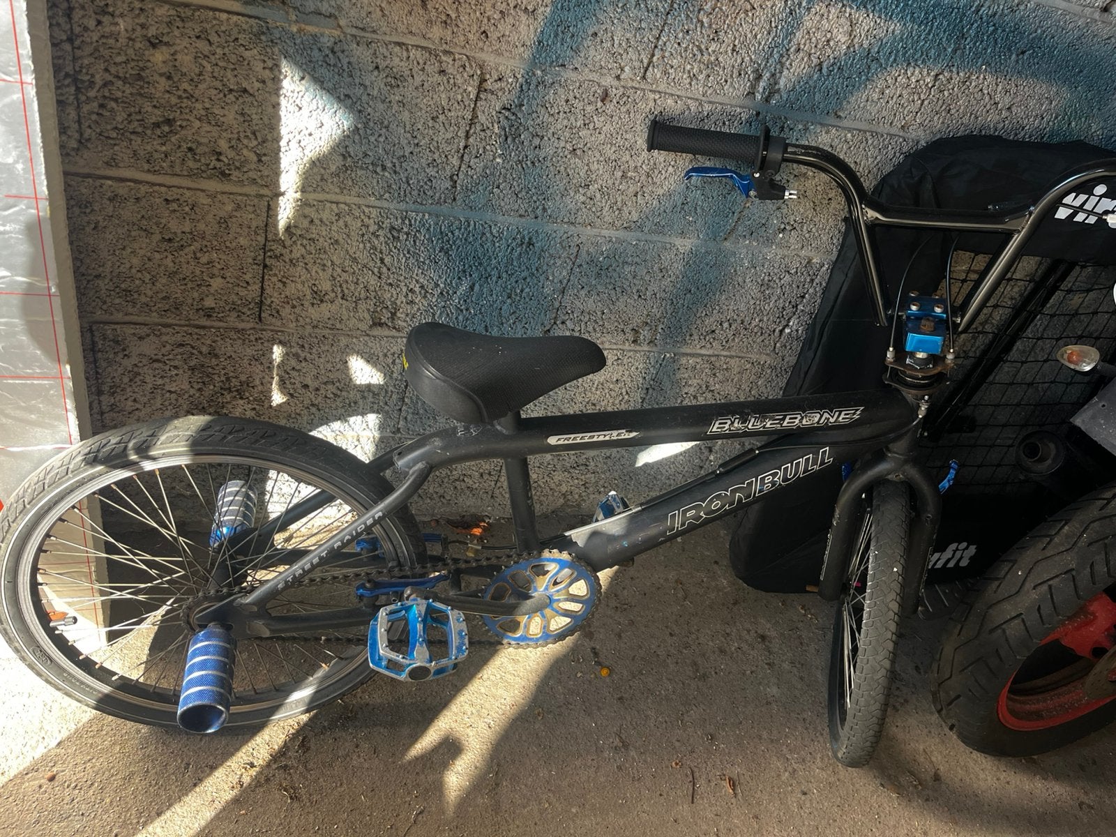 BMX bluebone Ironbull, Ophalen, Gebruikt, Staal