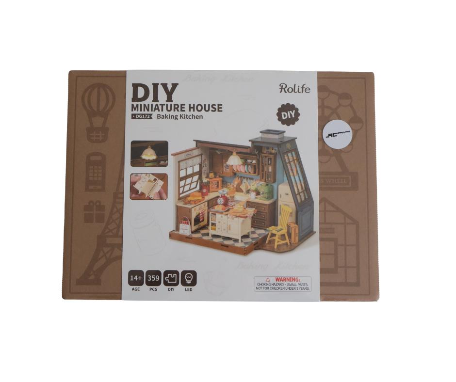 Robotime Baking Kitchen, Ophalen of Verzenden, Nieuw