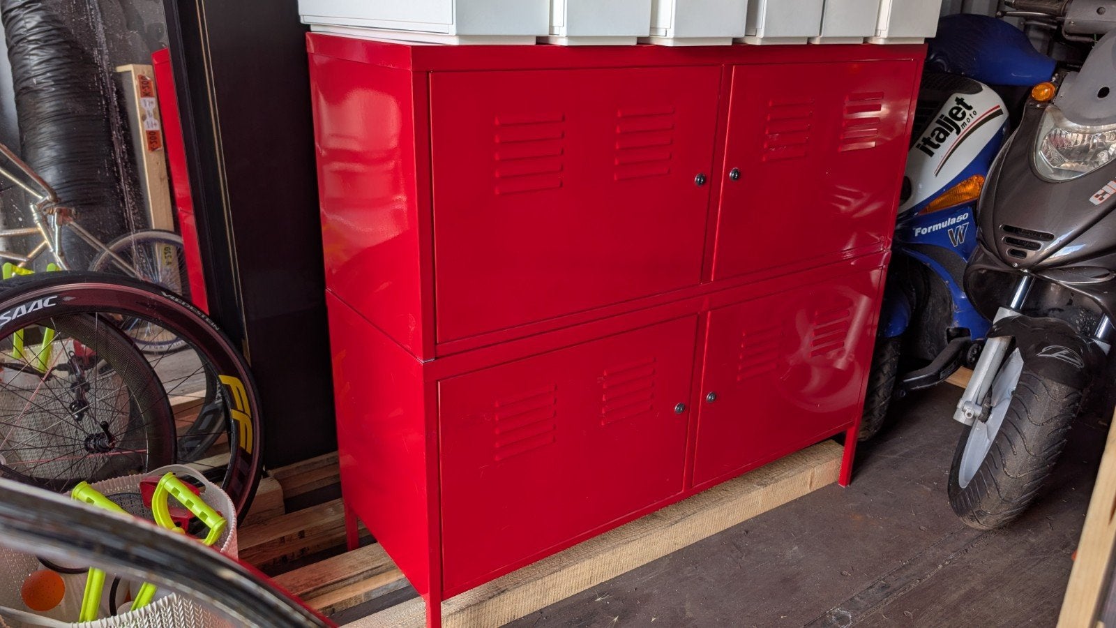 Ikea PS locker kast, Ophalen, Gebruikt