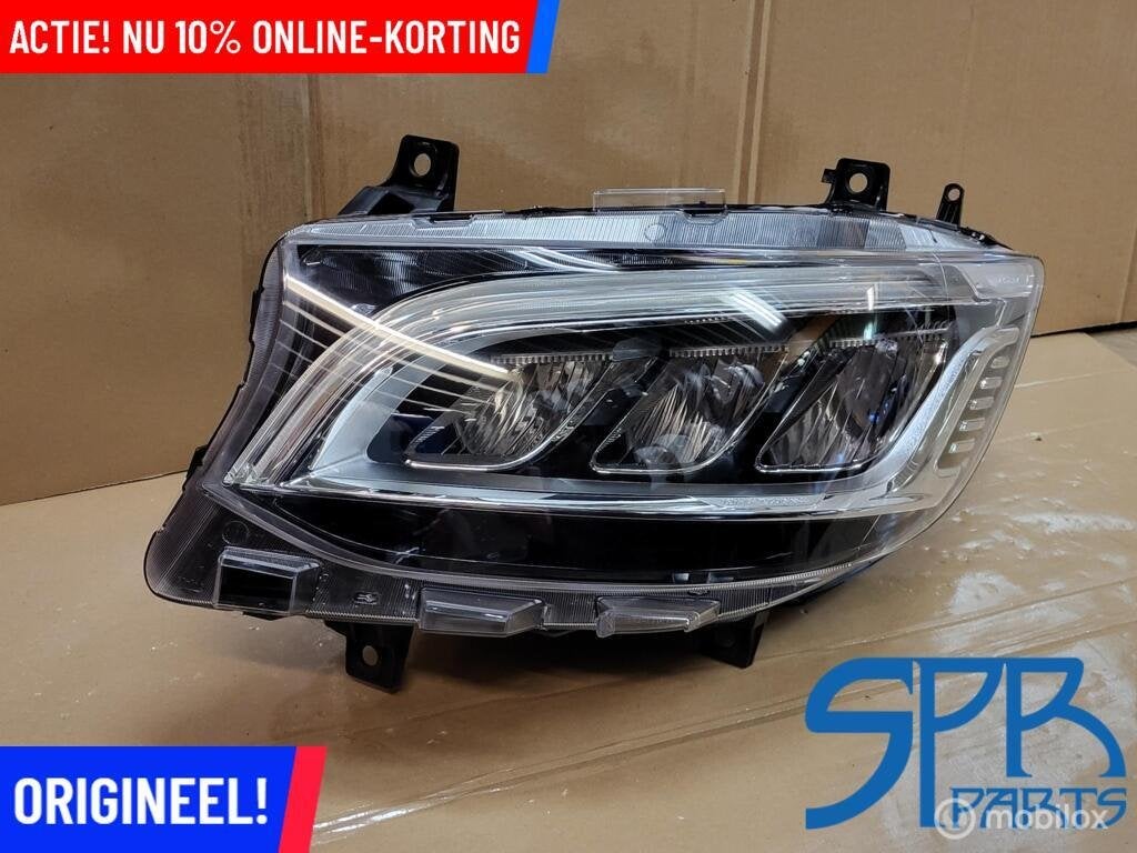 SPRINTER W907 W910 Koplamp FULL LED LINKS A9109065700 NIEUW, Mercedes-Benz, Nieuw, Ophalen of Verzenden, MERCEDES-BENZ