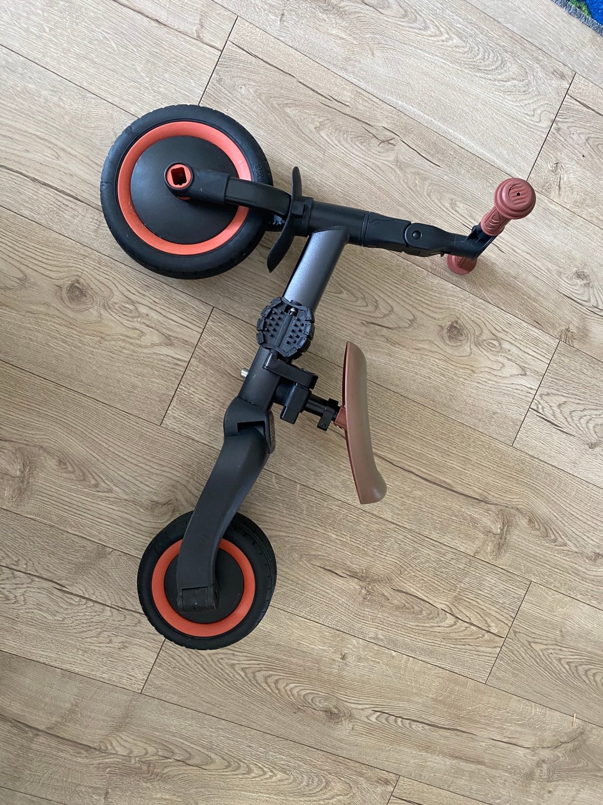 Loopfiets, fiets, driewieler 4-in-1, Ophalen, Zo goed als nieuw, Gewone step