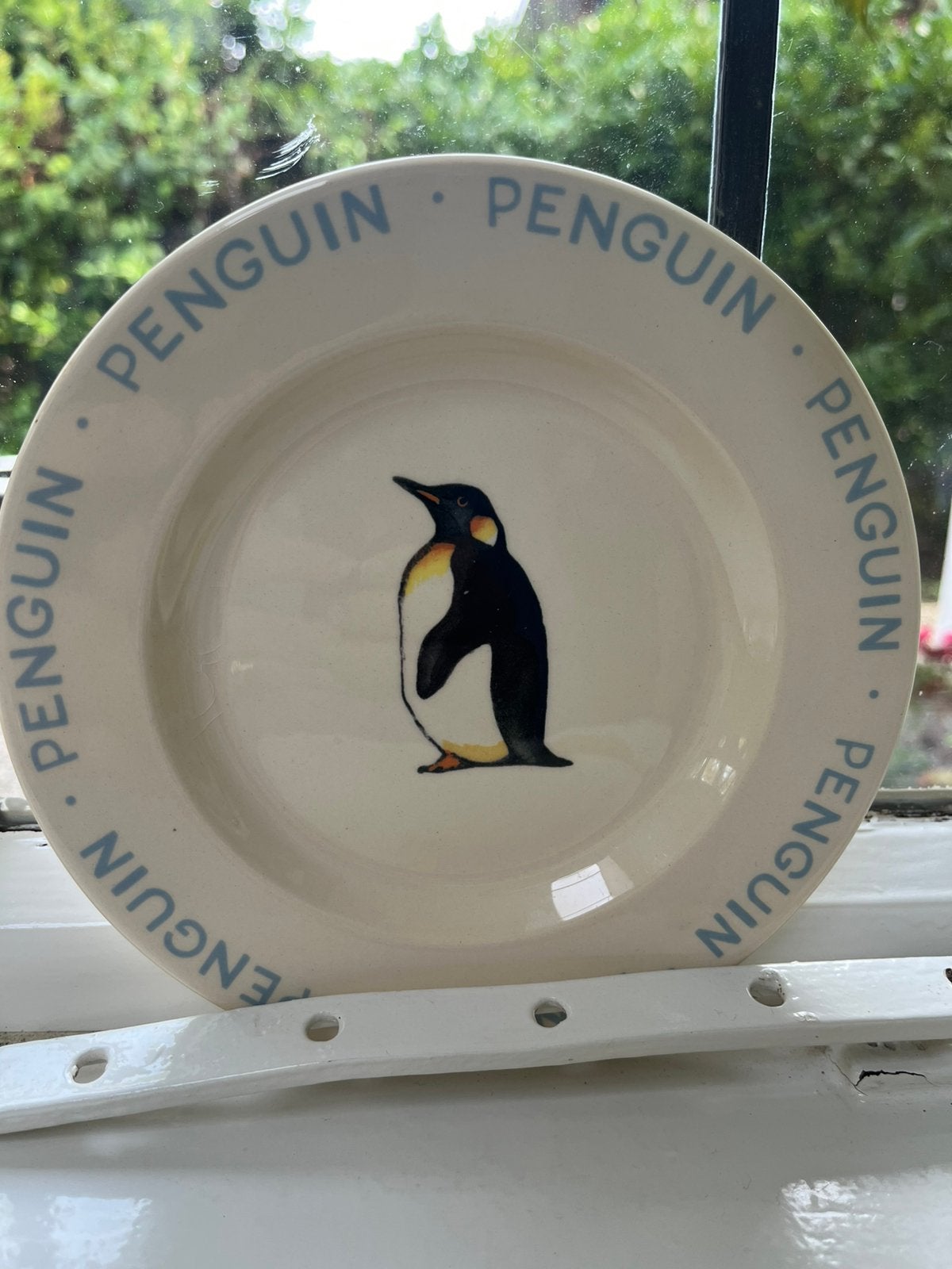 Taartbordje Pinguin, Emma Bridgewater baby animals, Overige typen, Ophalen of Verzenden, Zo goed als nieuw, Emma Bridgewater