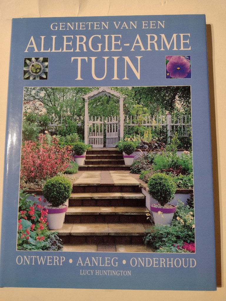 genieten van een allergie-arme tuin / Huntington 9062558658, Ophalen, Zo goed als nieuw, Tuinieren en Tuinplanten