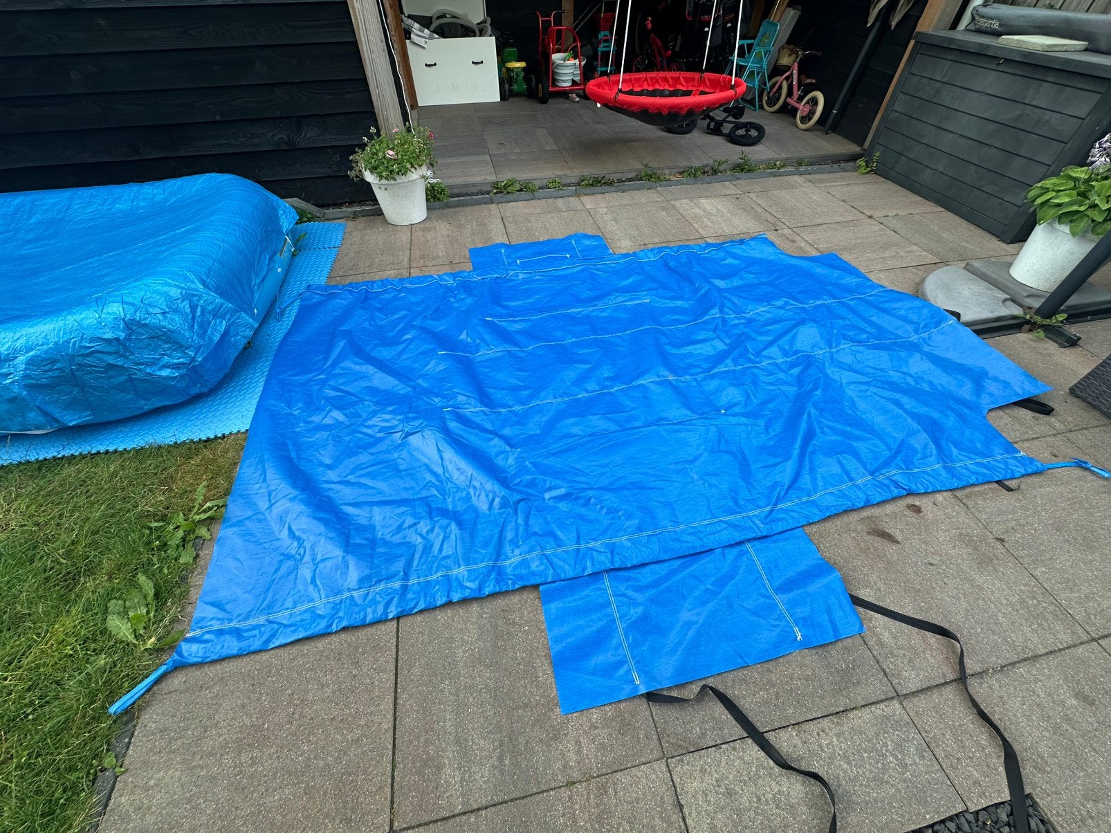 Transportzak voor springkussens, kruiskleed, JB, nieuw, Ophalen of Verzenden, Nieuw, 15 m² of meer, Zeil