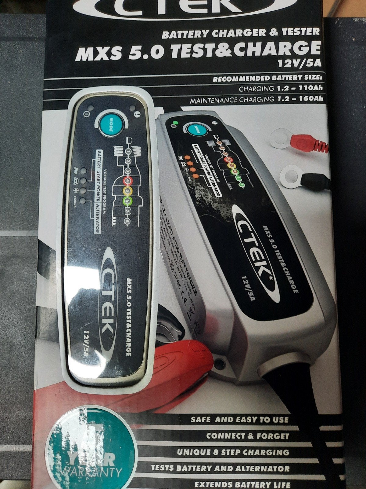 CTEK Oplader MXS 5.0 Nieuw - Acculader & Druppellader, Ophalen of Verzenden, Nieuw