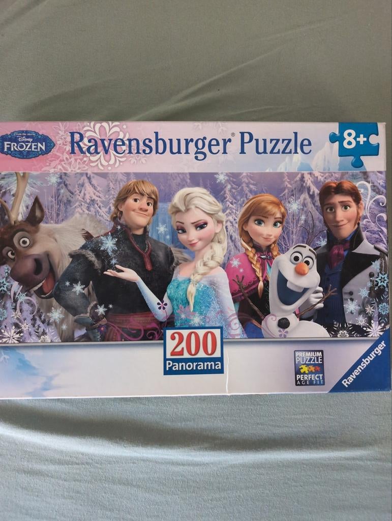 Ravensburger Frozen Panorama Legpuzzel 200 stukjes, Ophalen of Verzenden