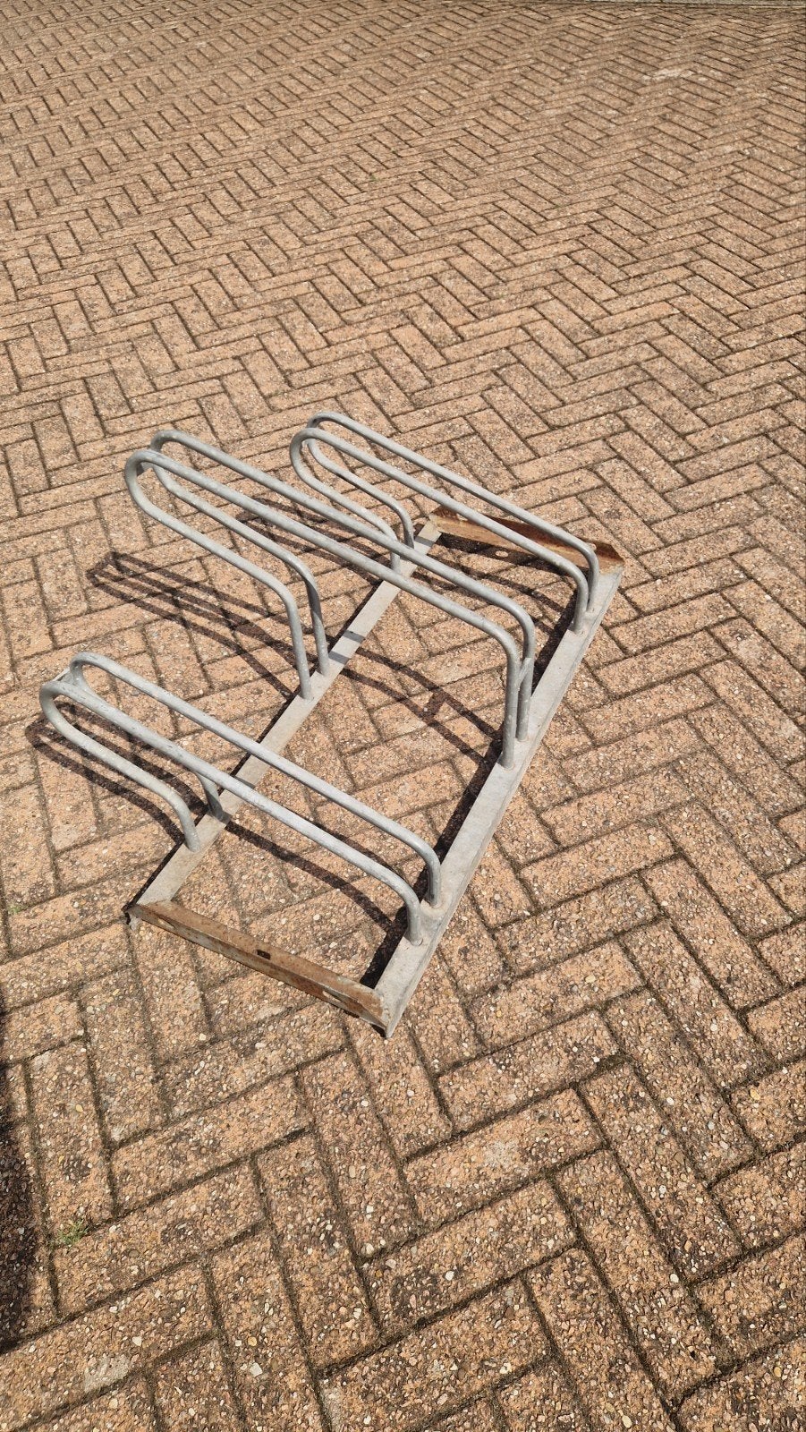 Fietsenrek voor 3 fietsen - Gebruikt, Ophalen, Gebruikt