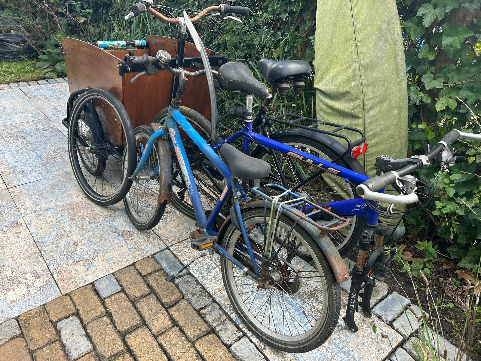 Oude fietsen en bakfiets gratis af te halen, Ophalen, Gebruikt, Overige merken