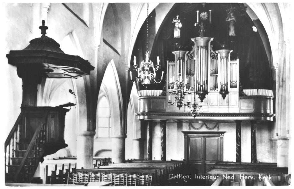 967419 Dalfsen 80+ Ov Ned Herv kerk Nette kaart Onbeschreven, Ophalen of Verzenden, 1980 tot heden, Ongelopen, Overijssel