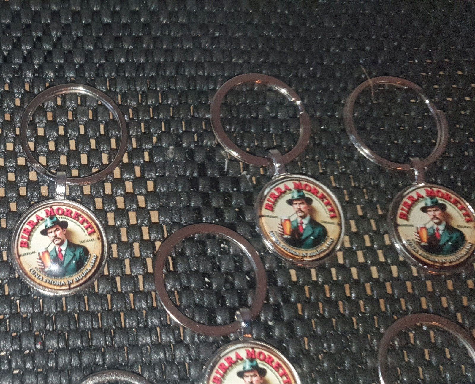Birra moretti sleutelhangers €3.75 per stuk, Verzamelen, Ophalen of Verzenden, Nieuw, Overige merken
