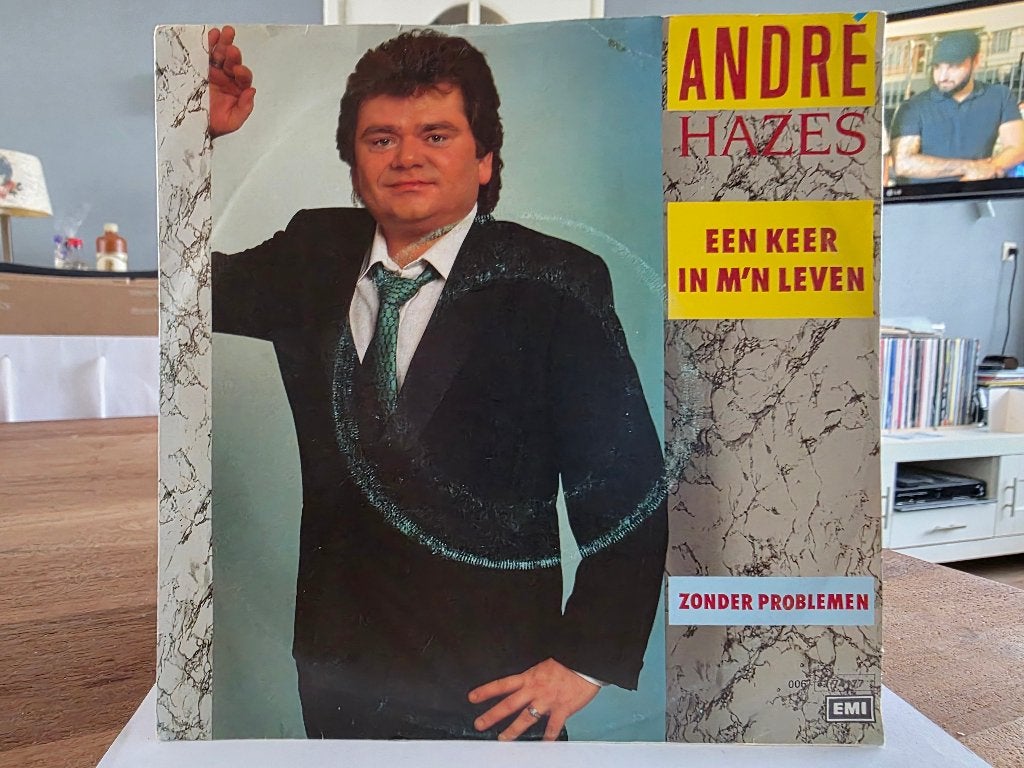7" Single André Hazes - Een Keer In M'n Leven / Zonder Probl, Gebruikt, Verzenden, 7 inch, Overige typen