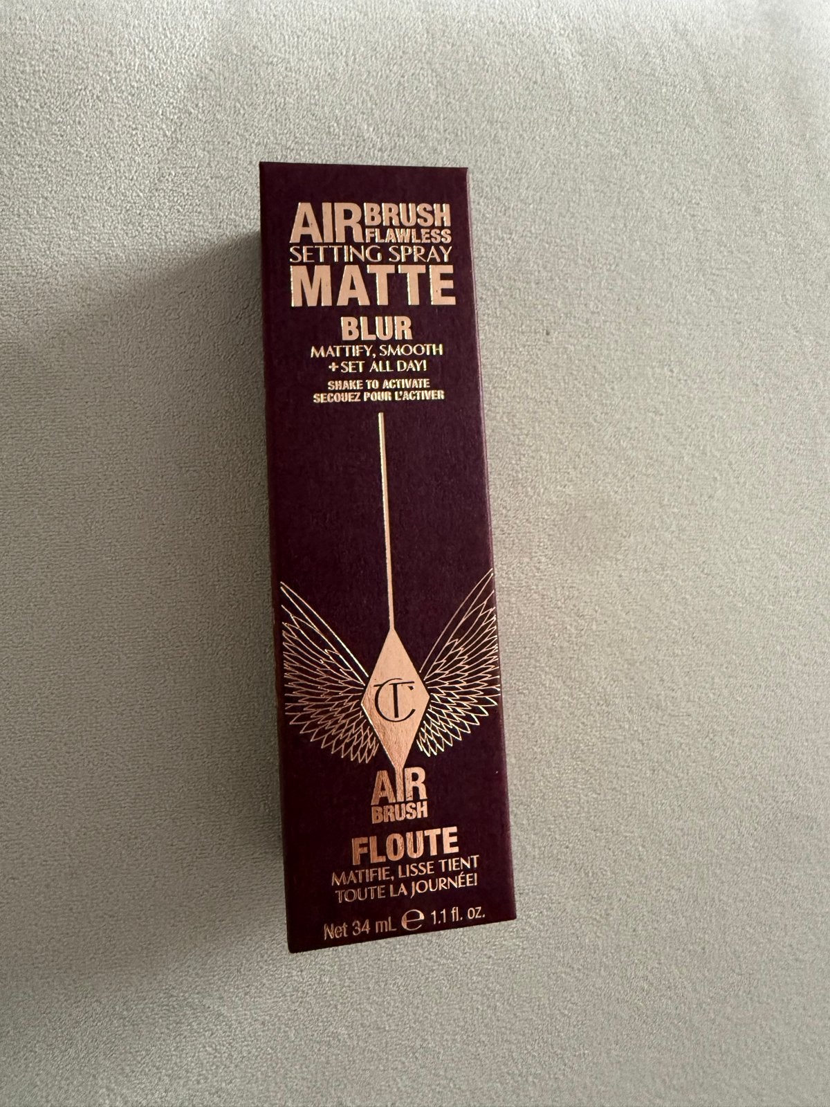 Charlotte Tilbury Airbrush Flawless Setting Spray Matte, Overige kleuren, Gehele gezicht, Nieuw, Ophalen of Verzenden