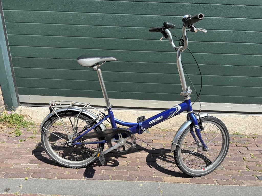 Fietshokje Houtplein: Oyama Elite vouwfiets 1spd, Gebruikt, Velgrem, Niet ingevuld, Niet ingevuld