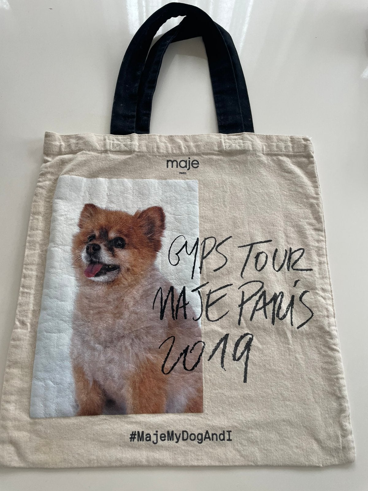 Maje shopper, My dog and I, zgan, Ophalen of Verzenden, Zo goed als nieuw, Shopper