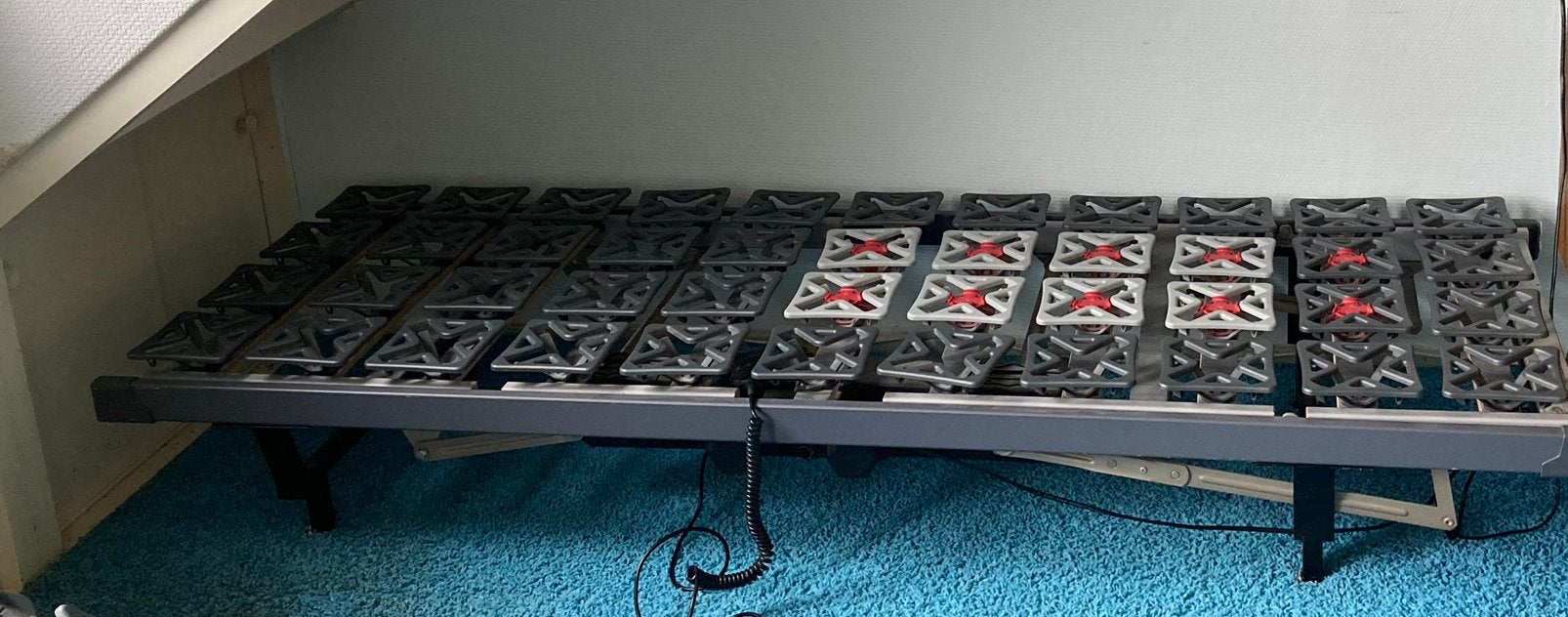 2x Elektrisch verstelbare bedbodem 70x200 cm, Huis en Inrichting, Ophalen, Gebruikt, Bedbodem, 200 cm