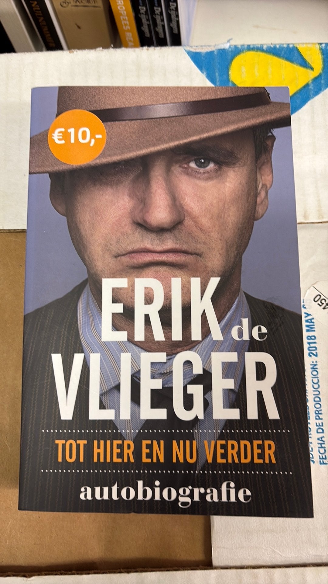 Erik de Vlieger - Erik de Vlieger Autobiografie, Ophalen of Verzenden, Zo goed als nieuw, Erik de Vlieger