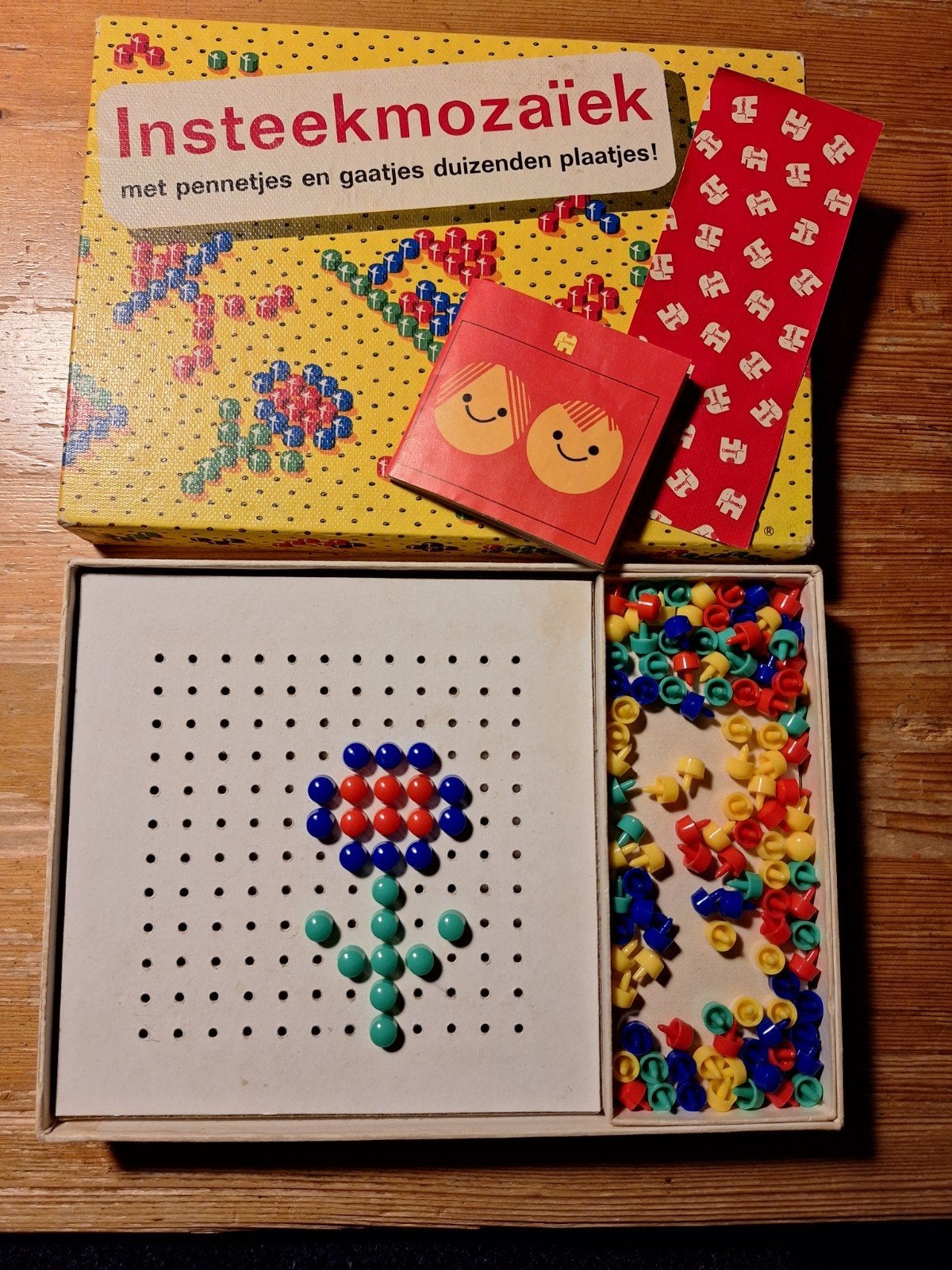 retro insteekmozaiek, Ophalen of Verzenden, Gebruikt
