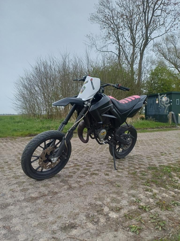 Schakelbrommer 80cc 2 takt geel kenteken, Ophalen, Gebruikt