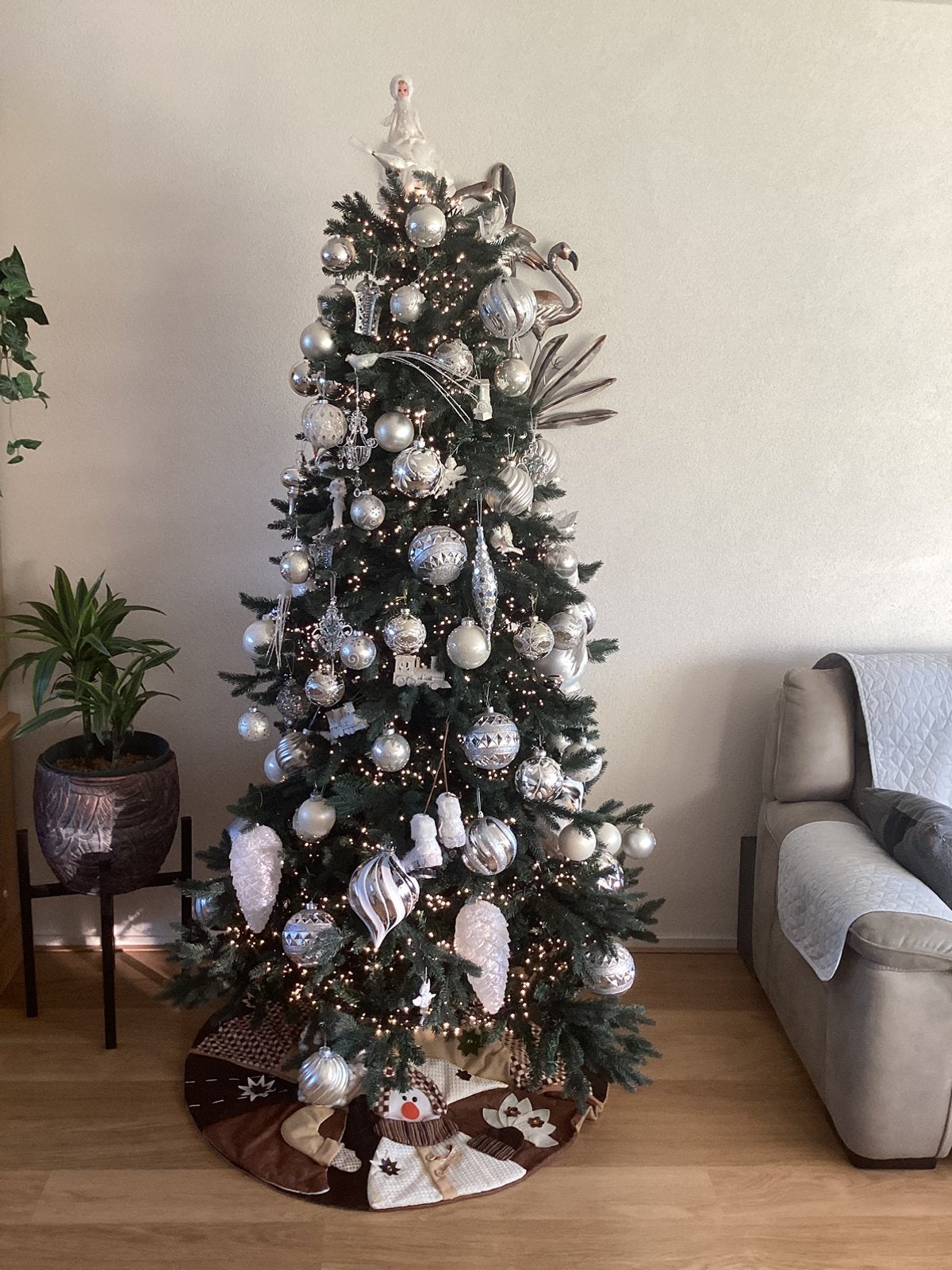 Kerstboom tekoop aangeboden, Diversen, Kerst, Ophalen, Zo goed als nieuw