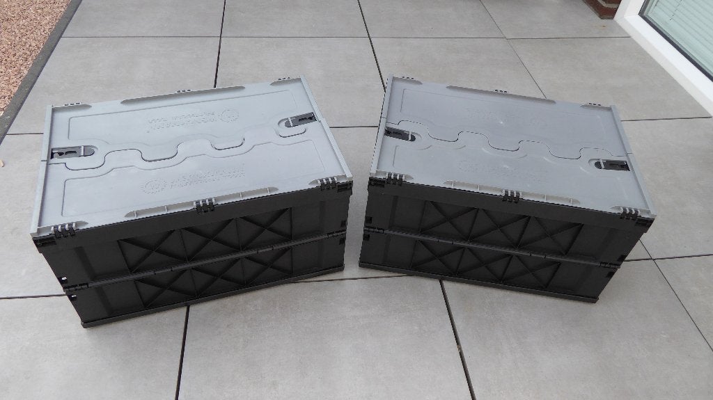 Opberg box, Ophalen, Gebruikt, Opvouwbaar, 50 tot 75 cm