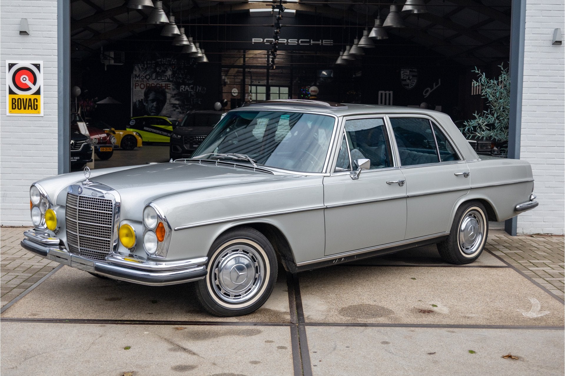 Mercedes-Benz S-Klasse 280 SE W108 *Sunroof* (bj 1967), Achterwielaandrijving, 160 pk, Leder en Stof, Mercedes-Benz