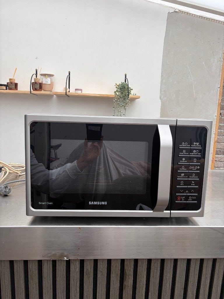 Samsung Combimagnetron MC28H5015AS, Witgoed en Apparatuur, Combimagnetron, Crisp, Ophalen of Verzenden, Zo goed als nieuw