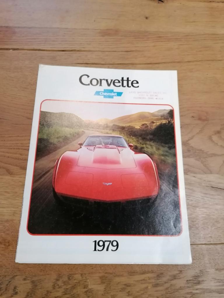 Chevrolet Corvette Brochure 1979 & Silver Anniversary, Ophalen of Verzenden, Gelezen, Chevrolet