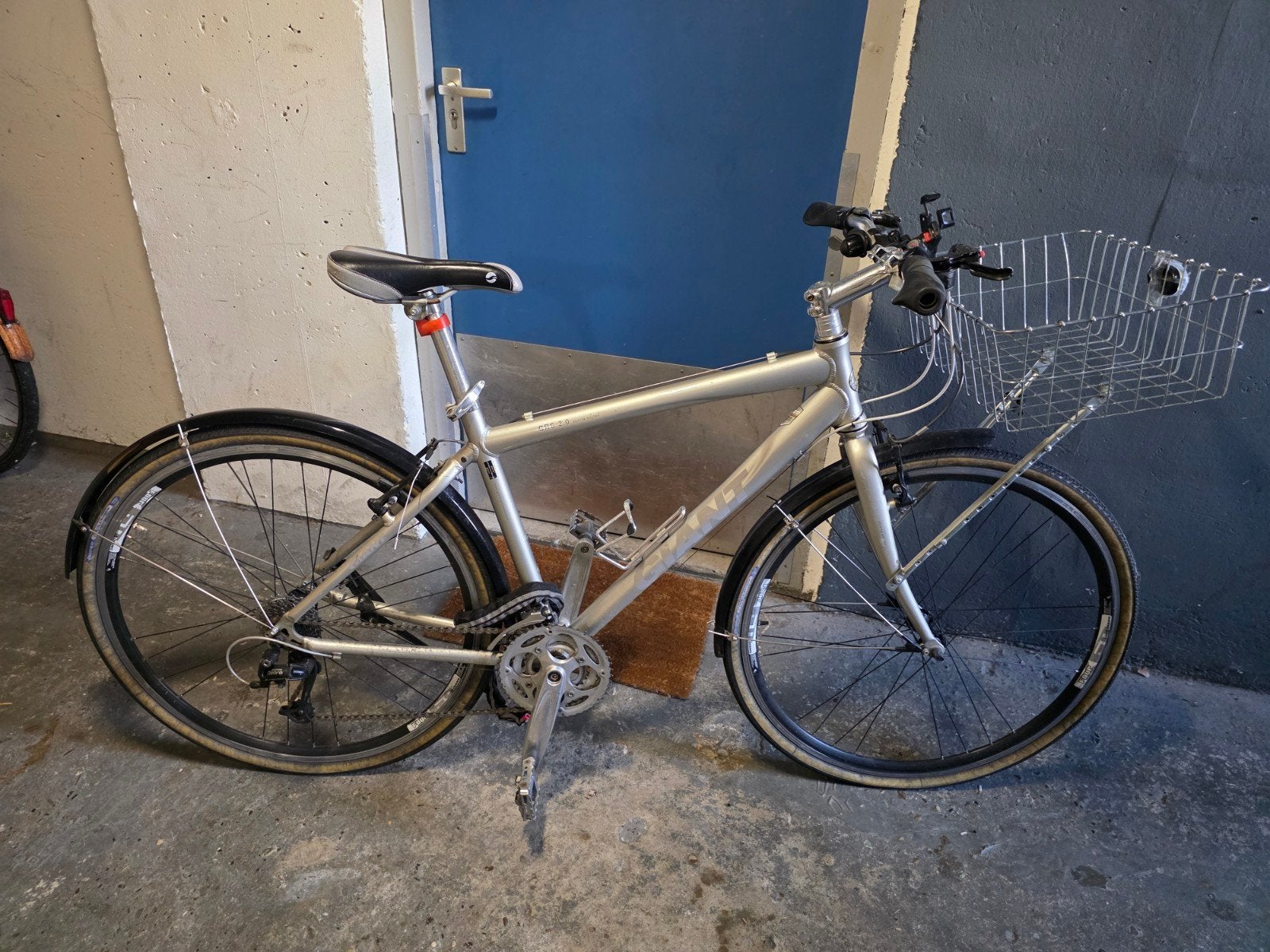 Giant CRS 2.0 Sports Series Fiets, Ophalen, Gebruikt, Velgrem, Versnellingen