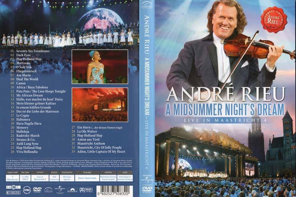 Collectie Andre Rieu DVD’s, Alle leeftijden, Ophalen of Verzenden, Zo goed als nieuw