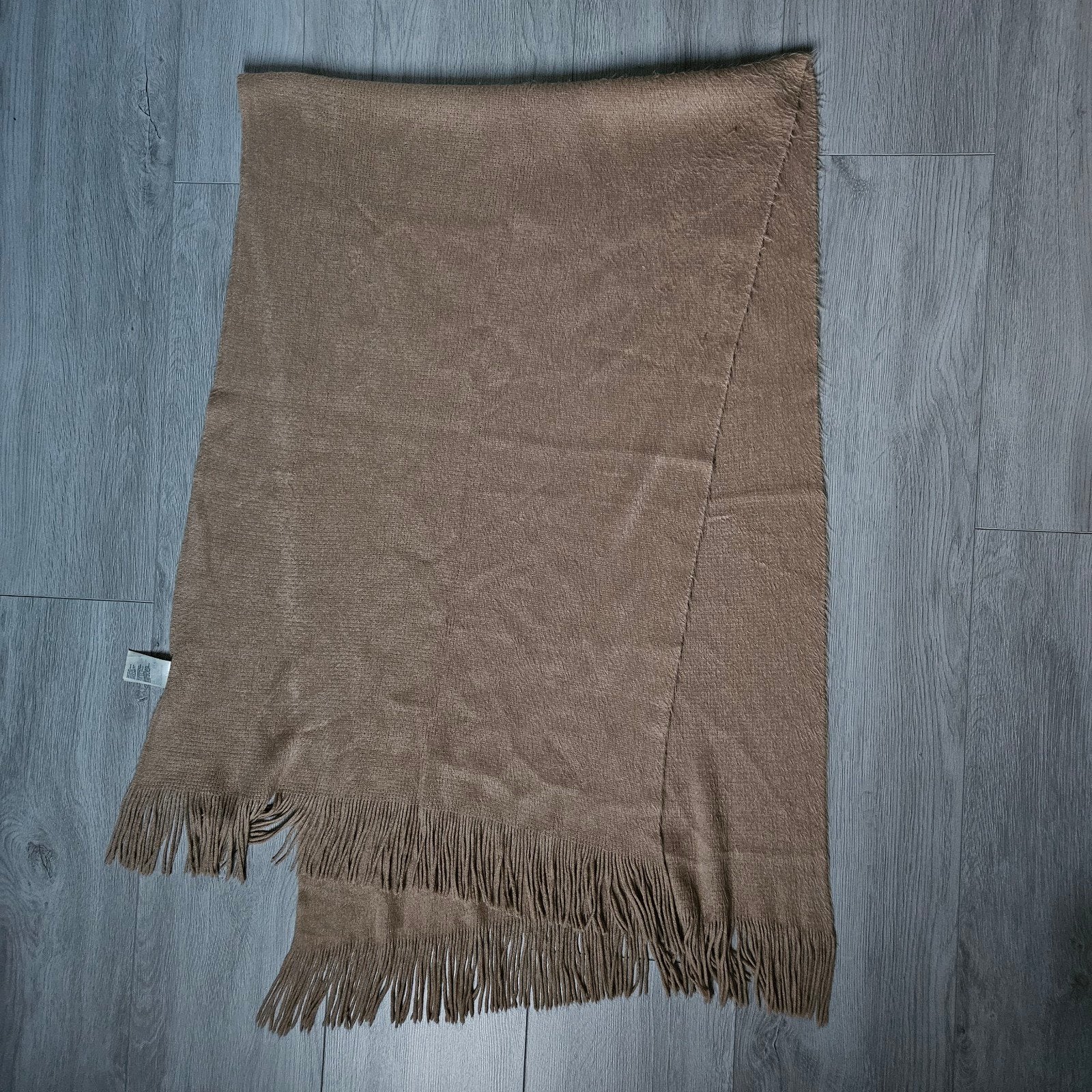 0pruiming: Grote H&M Bruine Sjaal - One Size, H&M, Ophalen of Verzenden, Sjaal